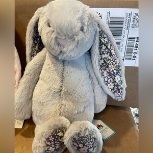 Jellycat- Blossom Silver Bunny "Bloom"